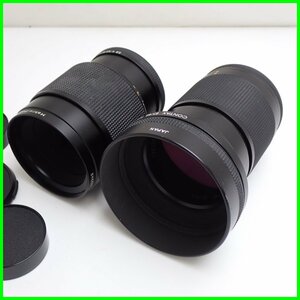 ★コンタックス Carl Zeiss レンズ 2点セット/Planar 100mm f/2 T*/Makro-Planar 60mm F2.8/付属品あり/ジャンク扱い&1938900746