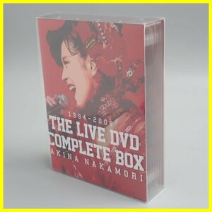 ★中森明菜 1994-2009 THE LIVE DVD COMPLETE BOX/ディスク7枚組/付属品有り/ライブ映像/J-POP/邦楽&1029004894