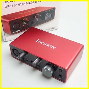 *FOCUSRITE/ Focus свет Scarlett Solo gen.3 аудио интерфейс / принадлежности есть /Win*Mac соответствует /DTM/DAW&1975300001