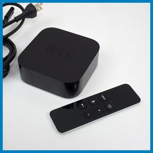 ★Apple TV 第4世代 A1625/32GB/動作品/リモコン・電源ケーブル付き&1968700075