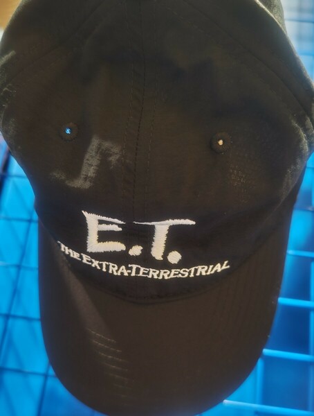 UNIVERSAL　STUDIOS　ユニバーサルスタジオ　E.T.　イーティー　キャップ　帽子　ブラック