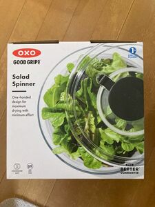 OXO クリアサラダスピナー　水切り器　大きいサイズ