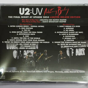 U2 / THE FINAL NIGHT AT SPHERE 2024 : LIMITED DELUXE (4CD) 限定100セット！の画像2