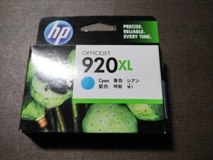 【保障期限切れ:MAR 2014】HP ヒューレットパッカード 920XL 純正インクカートリッジ(大量印刷、シアン) CD972AA