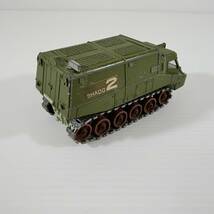 DINKY TOYS SHADO2 戦車 ミサイル欠損　　　　　 #0546/19_画像2