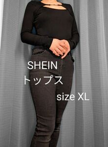 SHEIN トップス 黒