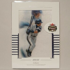 2002 Fleer Focus Jersey Edition Materialistic Away Ichiro イチロー Seattle Mariners シアトル マリナーズの画像1