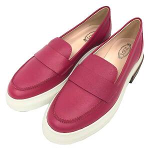 TOD'S Tod's Loafer coin Loafer XXW92B0Y41Z6VAR603 bordeaux 39.5 Japan size 26.5cm new goods aq9633