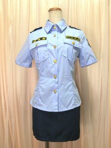 4-63* large size * tight miniskirt * policewoman san costume play clothes /L/W35.B45*