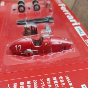 ダイドー 京商 フェラーリ F1ミニカー DyDo 1:64 SCALE ミニカーキット Ferrari 158F1 500F2 二台セット の画像9