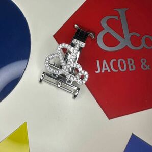 jacob&co. 47mm用　純正ダイヤモンドバックル　ファイブタイムゾーン　ダイヤバックル