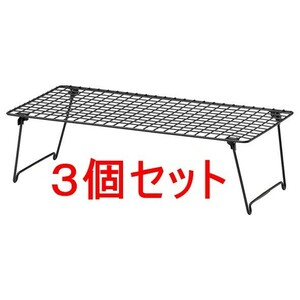 【３点】新品★北欧雑貨 IKEAイケア★GREJIG シューズラック90329875 58x27cm グレイグ フィールドラック キャンプ　