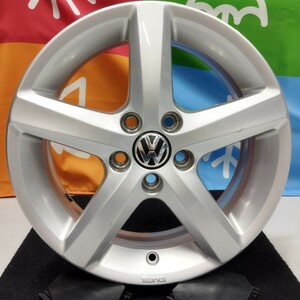 冬セット☆ＶＷ☆フォルクスワーゲン　６Ｒ　ポロ 純正　Aspen　アスペン　6J+40　100-5H　新品スタッドレスタイヤ☆185/60R15☆POLO☆