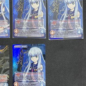 Chaos TCG 蒼き鋼のアルペジオ サインカード 7枚セット イオナ ハグロ ハルナ SP Signature 1円スタート 売り切り 複数出品中の画像3