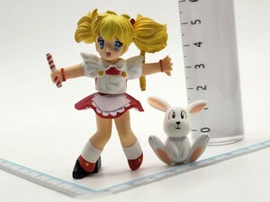 ナムコ リアルフィギュア コレクション メルヘンメイズSRアリス＆ウサギ[24D27検]Mrchen MazeファミコンFigurine消しゴム マスコット