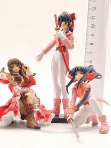 HGIF Sakura Taisen . country ... flower collection genuine . temple Sakura × military uniform ×... hawk e licca phone tea n[24D12 inspection ]Sakura Wars collection figure 