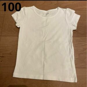 西松屋　半袖Tシャツ 100 シンプル　白