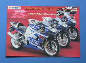 【S-GSX-38】スズキ　GSX-R600/750/1000　SUZUKI　GSX-R600/750/1000　2000年9月　英語表記　カタログ　4ストローク4気筒　DOHC