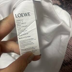 LOEWE ロエベ 刺繍Tシャツ 花柄 ユニセックスの画像7