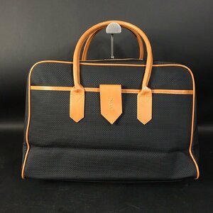 ER0307-7-3 YSL ハンドバッグ ボストンバッグ イヴサンローラン 旅行鞄 ブラック 30×42×19㎝ 100サイズ