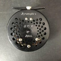 ER0328-21-3 現状品 STK リール Airweight5 釣り具 内側金属サビ有 アウトドア レジャー 径7cm 60サイズ_画像1