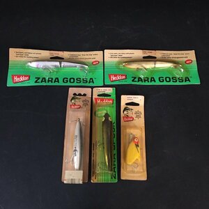 ER0329-8-3 未使用品 Heddon まとめ へドン ルアー フィッシング アクセサリー 釣り具 アウトドア ZARA GOSSA 60サイズ