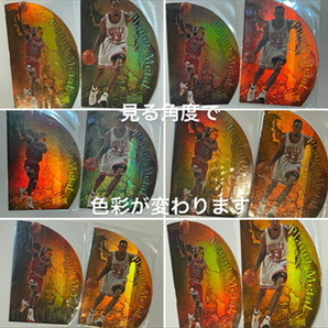  SKYBOX planet metal Michael Jordan & Scottie P ippen set スカイボックスプラネットメタル マイケルジョーダンとスコッティピッペンの画像2