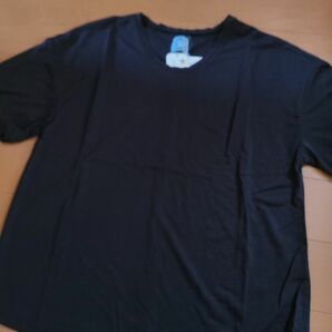 Chut! 半袖Tシャツ黒TシャツfeelCOOL涼感TシャツＭサイズ黒無地Tシャツ