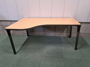 Okamura Okamura Office Desk Plat Desk Desk PC Ширина 160 см x глубина 70 см -100 см x высота 71 см Прямой выбор -UP -UP (Higashi -сака) -