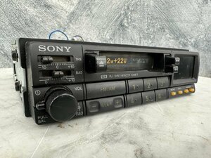 □t2450　現状品★SONY　XR-220　ソニー　カーオーディオ　カセットデッキ