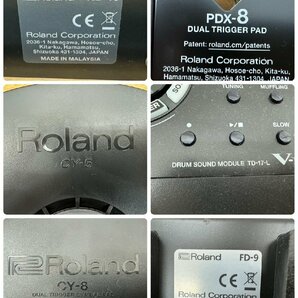 □t2063 中古★Roland ローランド TD-17-L 電子ドラムの画像9