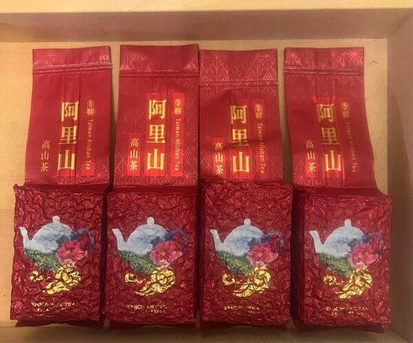 台湾茶 阿里山凍頂烏龍茶　150gx4個