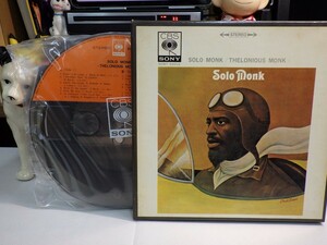 【￥1,000～】Reel-to-reel-tape 7inch｜オープンリール★CBS SONY/4TRACK★Thelonious Monk（セロニアス・モンク）「SOLO MONK」ピアノ