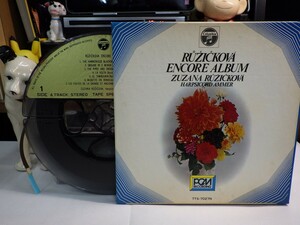 【￥1,000～】Reel-to-reel-tape 7inch｜オープンリール★NIPPON COLUMBIA/4TRACK★ZUZANA RUZICKOVA ENCOREALBUM｜ルージチコヴァー