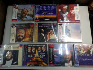 緑2｜★CD（10-SET）/ all cds w/OBI★Luciano Pavarotti（パヴァロッティ）まとめてセット