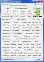 NVIDIA Quadro K2200 GDDR5 4GB 動作確認済_画像6