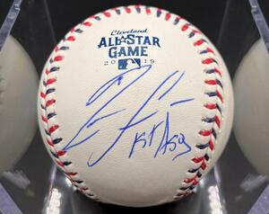 Atlanta Braves Aquunia Junior 2019 All -Star Sign Ball Atlanta Braves Acuna Jr All Star