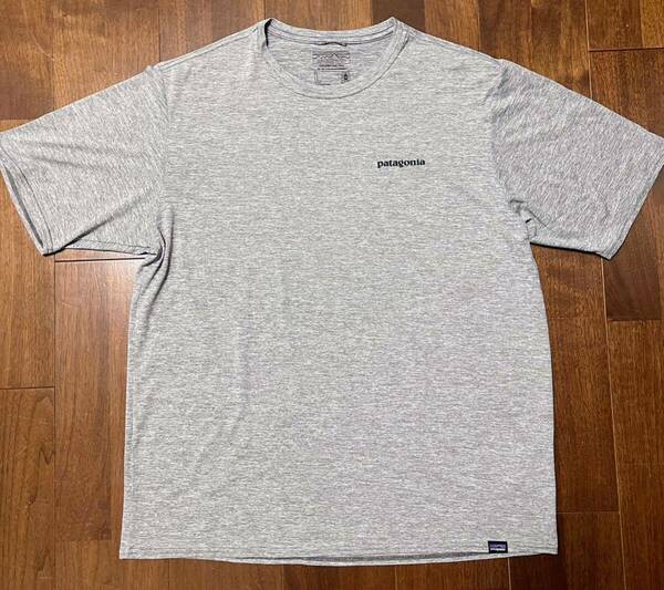 極美品 パタゴニア patagonia 半袖Tシャツ グレー L|ノースフェイス|ノースフェイス