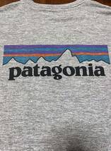 極美品 パタゴニア patagonia 半袖Tシャツ グレー L|ノースフェイス|ノースフェイス_画像5