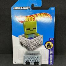 Hot Wheels MINECART ホットウィール マインカート マインクラフト_画像1