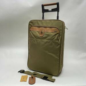  beautiful goods!! hartmann Heart man Carry case suitcase bag travel business trip 2 wheel D6-1
