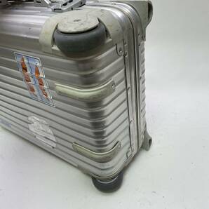 RIMOWA リモワ 32L ロック難 アルミ トパーズ スーツケース キャリーケース 929.52 ２輪 D21-25の画像5