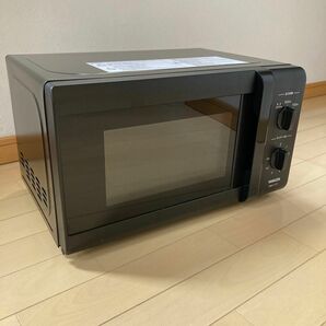 山善 電子レンジ ターンテーブル ブラック　YAMAZEN