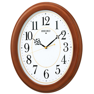  most falling 1 jpy goods with special circumstances Seiko radio wave wall clock KX390B (M85)