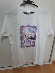 【新品】re:ゼロから始まる異世界生活エミリア&レム花プリントTシャツ Mサイズ