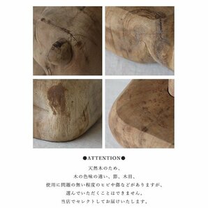 春１０００円からスタート 天然無垢ウッド 手彫り木彫りアニマル  ペーパー スタンド キッチンペーパーホルダー 熊 くまW02Bの画像8