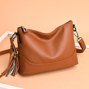  new arrival . сolor selection possible original leather cow leather 100% Italian leather Brown 2way shoulder bag ta with a self-starter handbag diagonal ..