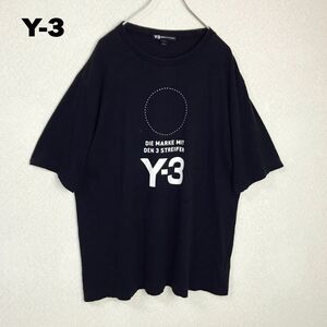 Y-3 ワイスリー adidas×ヨウジヤマモト　メンズ半袖Tシャツ ブラック XL 