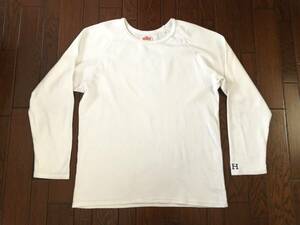 Hollywood Ranch Market HRMARKET стрейч cut and sewn футболка с длинным рукавом XXL 5 большой размер H вышивка - сирень nHRM.... сделано в Японии 