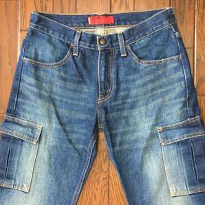 リーバイス Levi's REDTAB TIGHT レッドタブ タイト ひげ落ち ブルー ジーンズ w30 ストレート ジッパーフライ 検索 カーゴパンツ スタイルの画像1